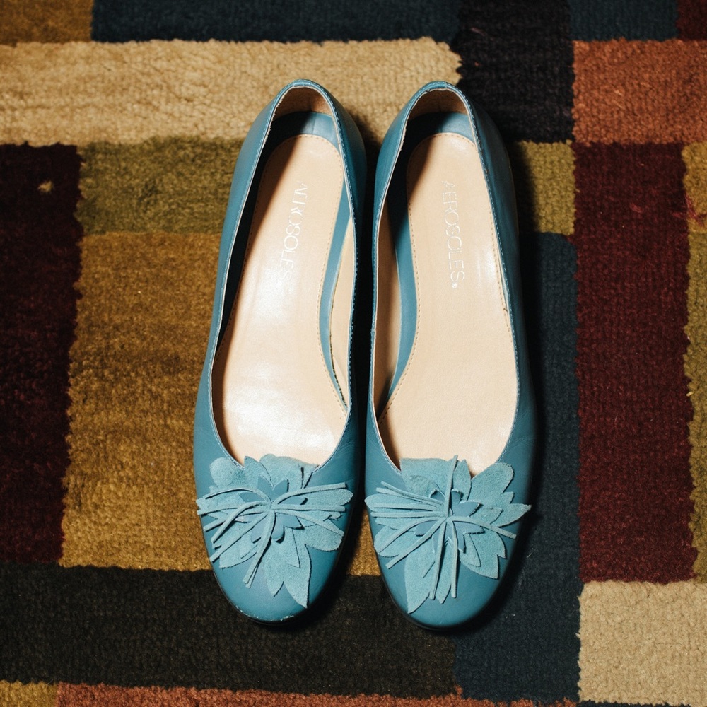 Aerosoles Flats with kitten heel